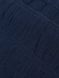 Gauze Viscose Ruched Skirt | Blue