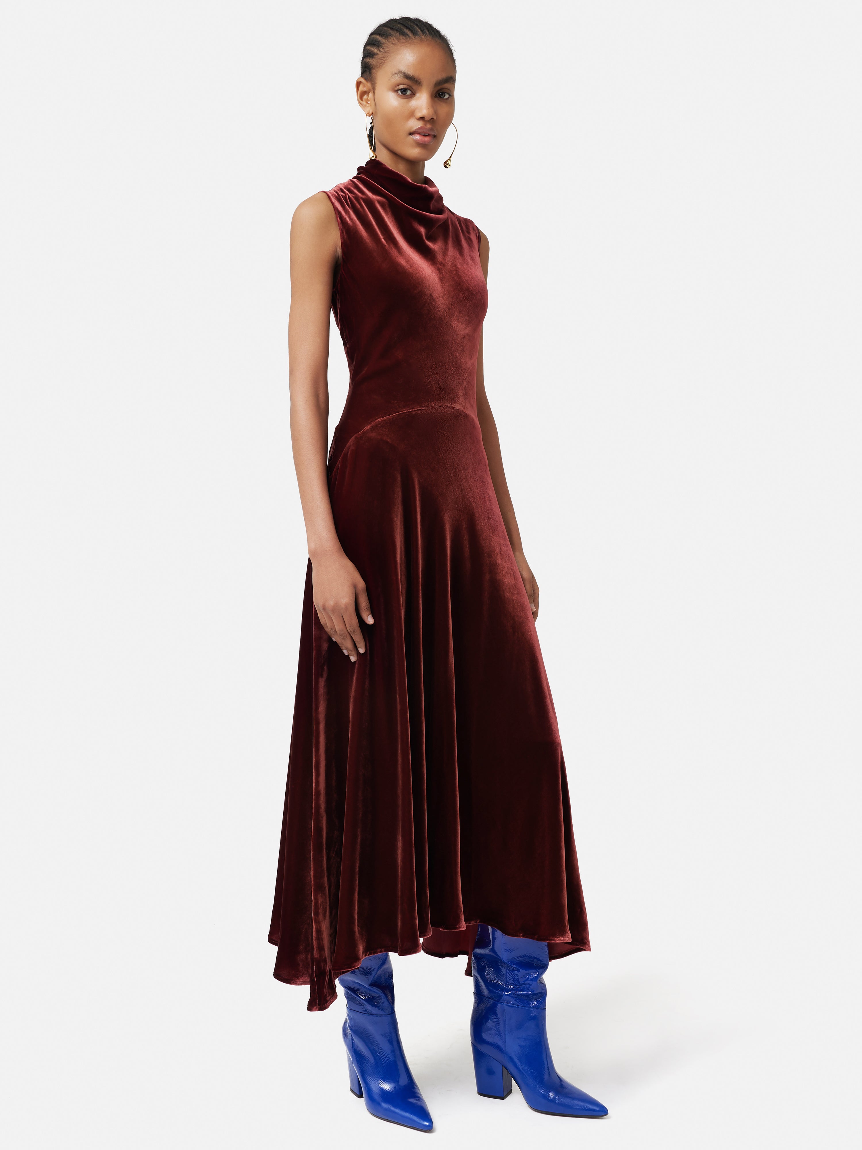 ROKSANDA Silk Velvet Dress | Red