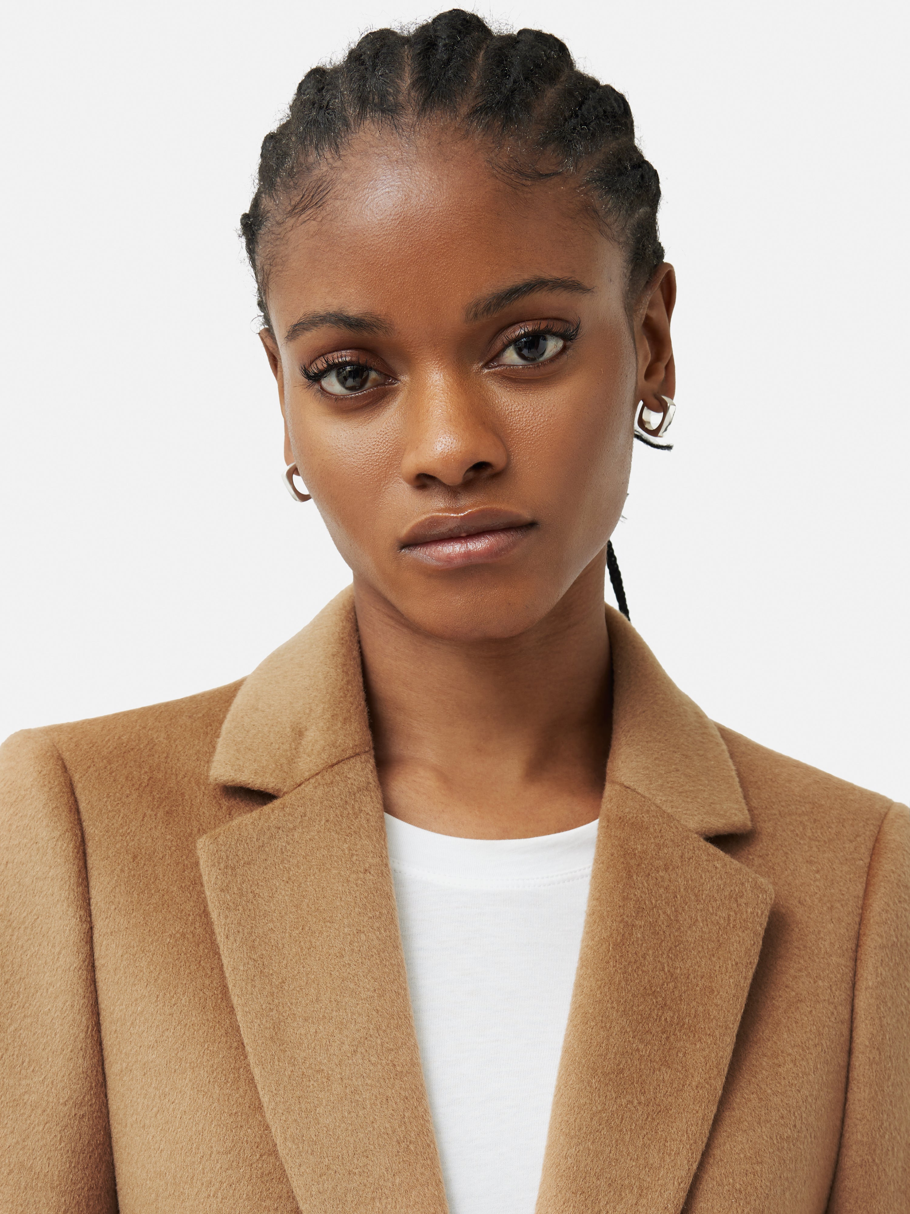 Wool Langford Tailored Coat Camel – Jigsaw - Main Image