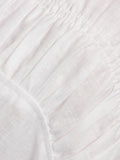 Linen Kaftan Dress | White