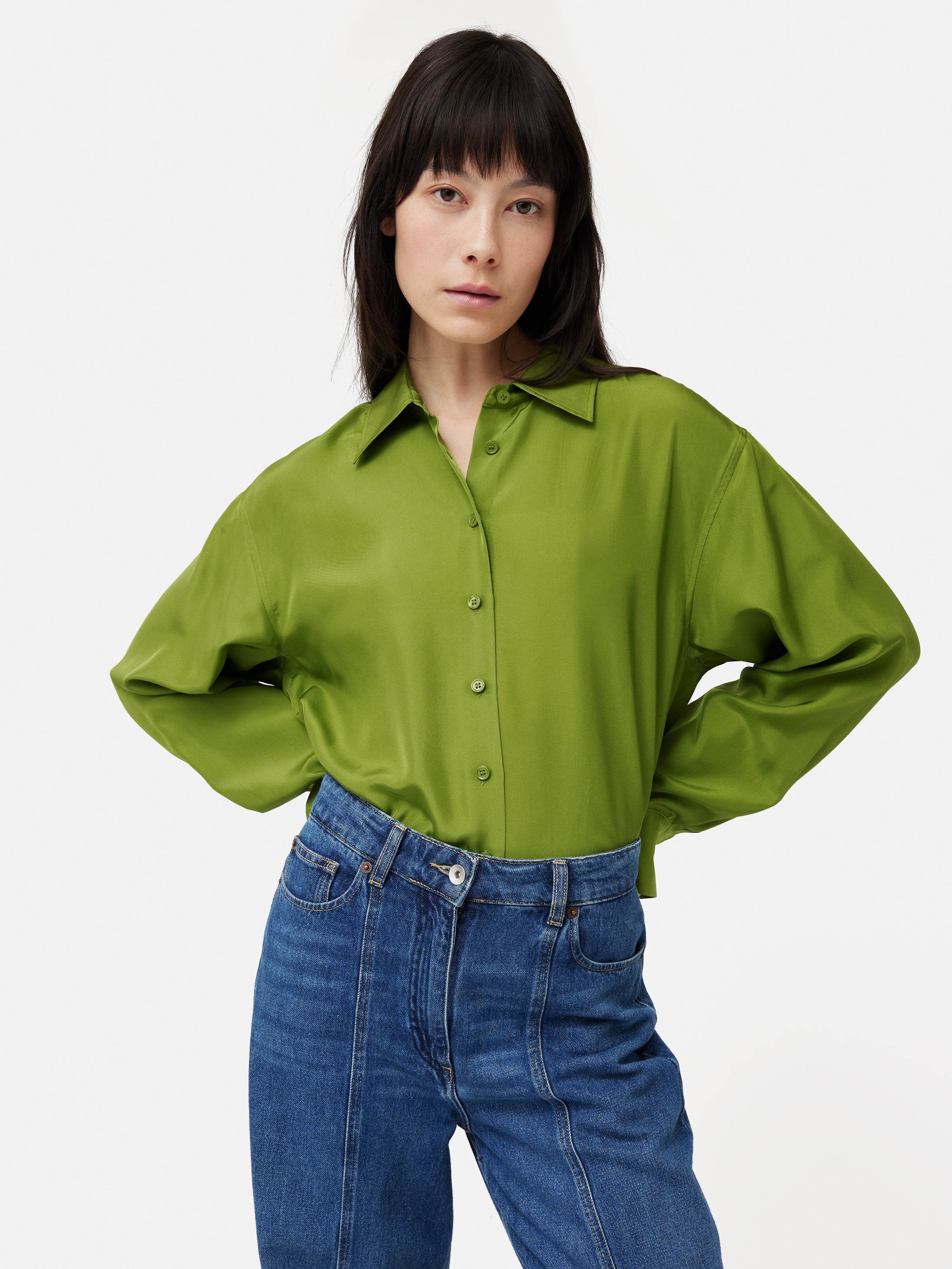 Habotai Silk Shirt