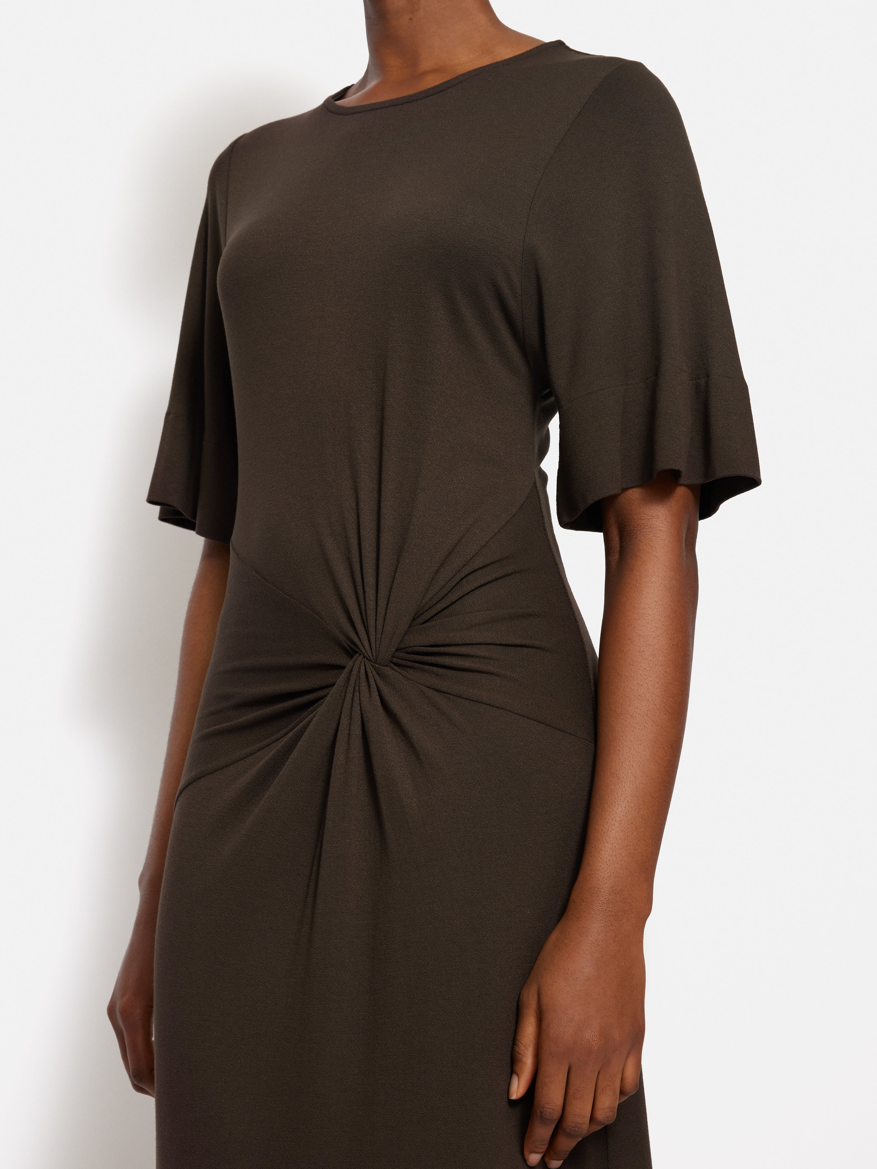 Twist Front Dress