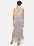 Summer Sparkle Knitted Dress | Silver
