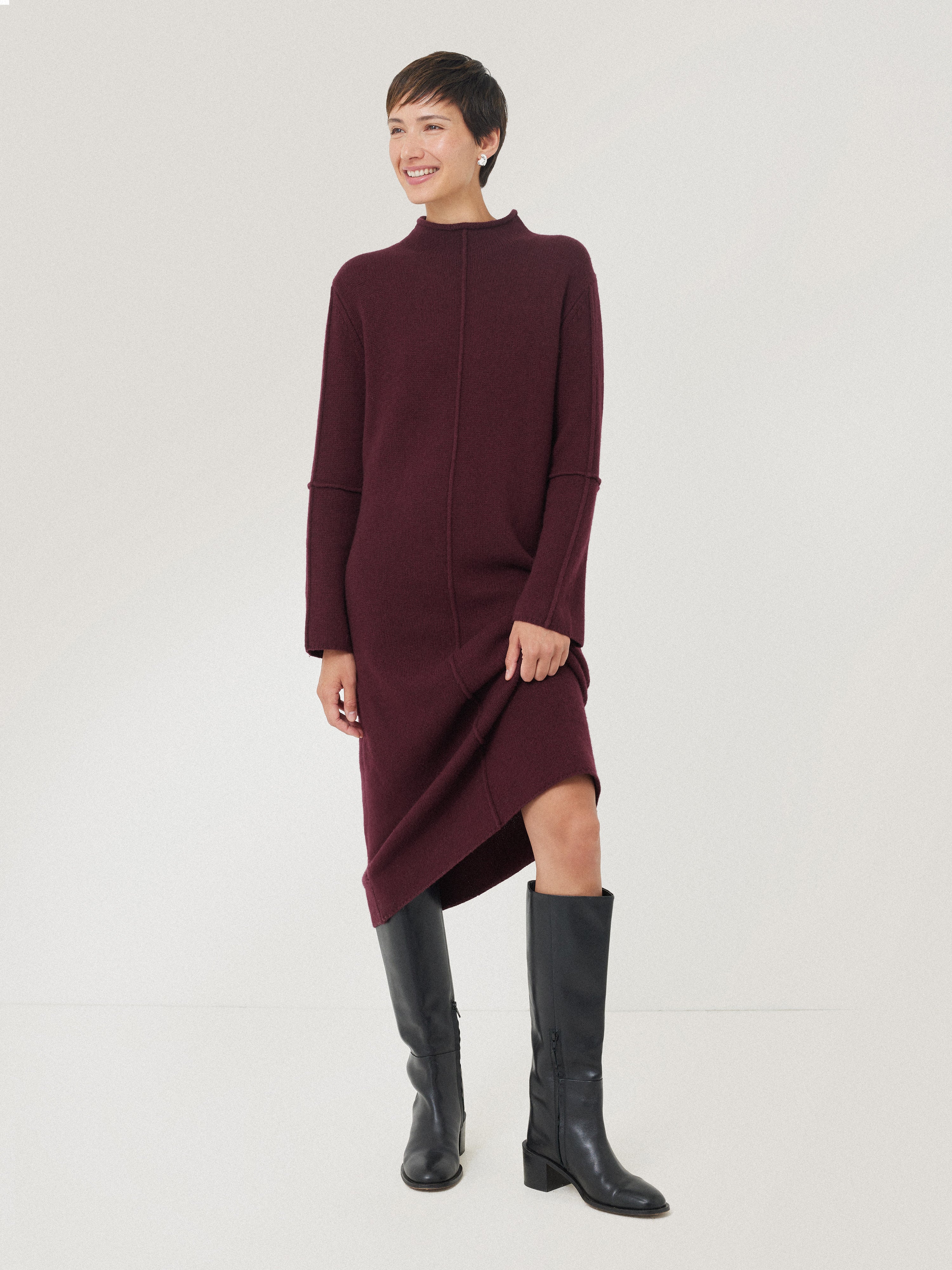 Wool Cashmere Blend Dress