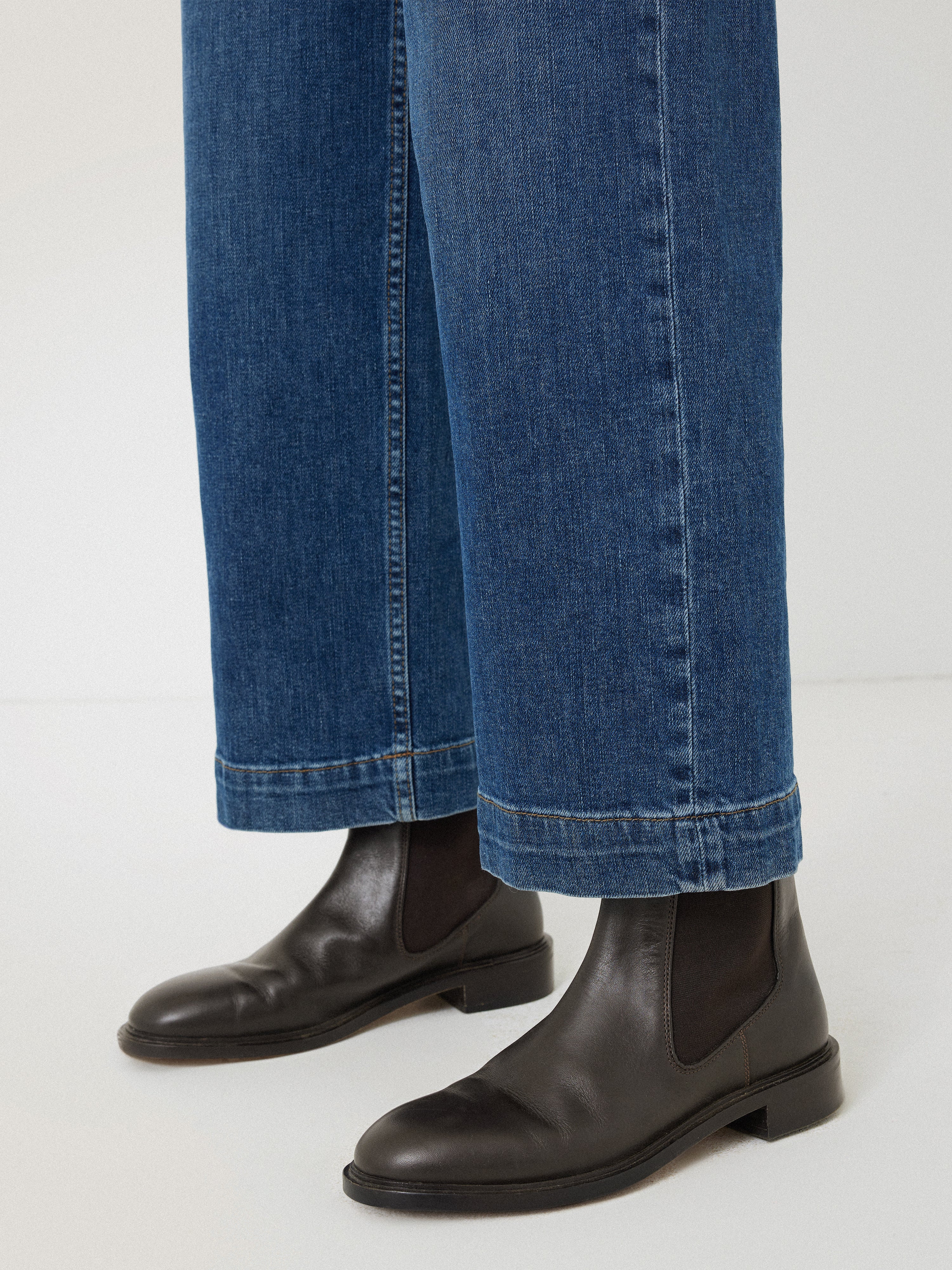 Pembridge Leather Chelsea Boot Brown – Jigsaw