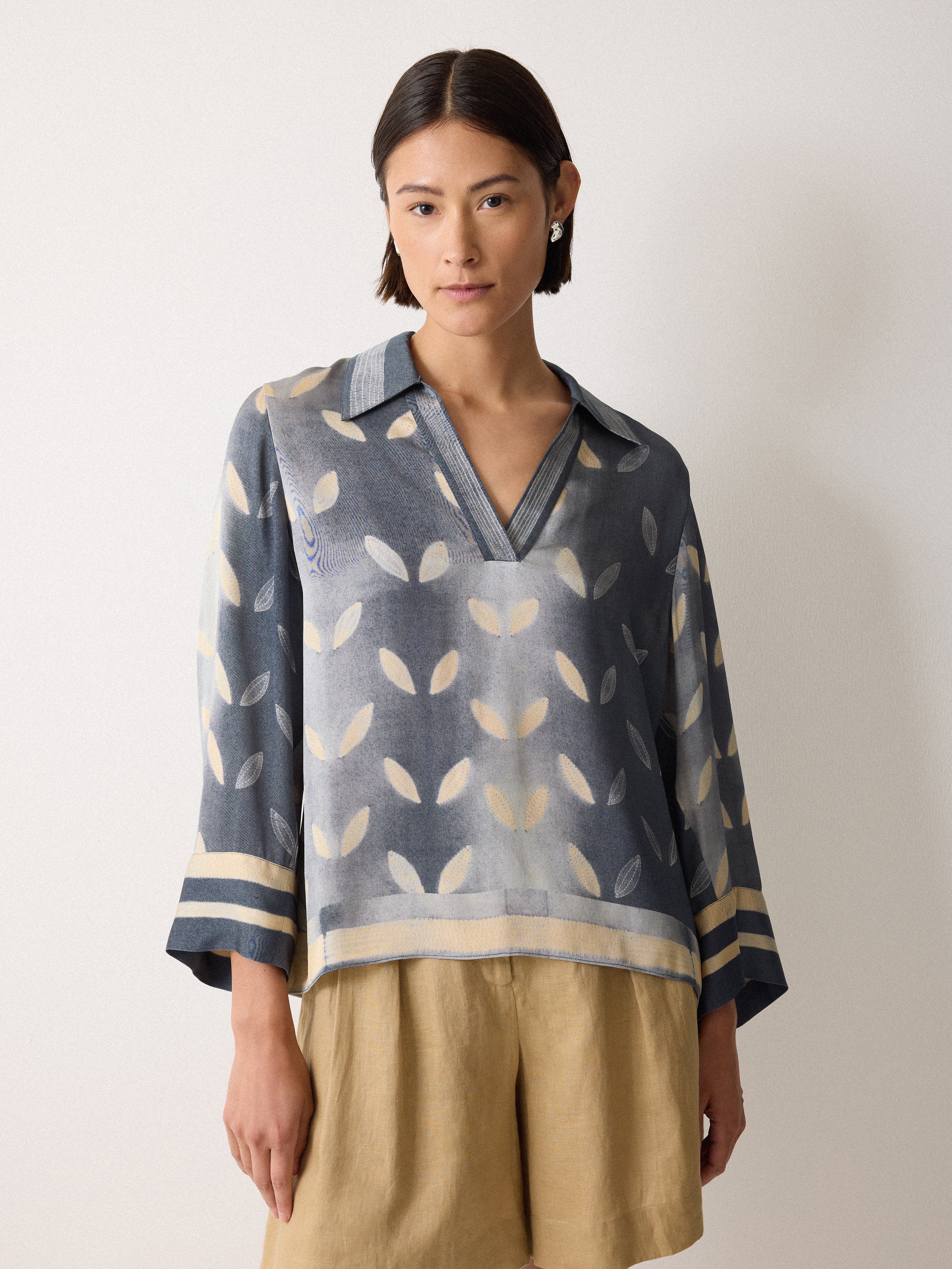 セリザワ しぼりトップス SHIBORI Tops SHIBORI Tops - Three