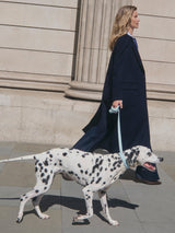 Wool Maxi City Coat | Navy