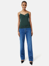 Modal Lace Vest | Nordic Pine