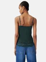 Modal Lace Vest | Nordic Pine
