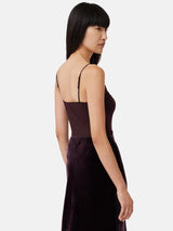 Modal Lace Vest | Black Cherry