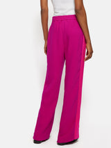 Wide Leg Tuxedo Trouser | Pink