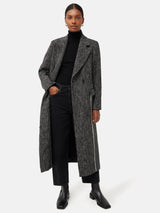 Delmont Cropped Tapered Jean | Washed Black