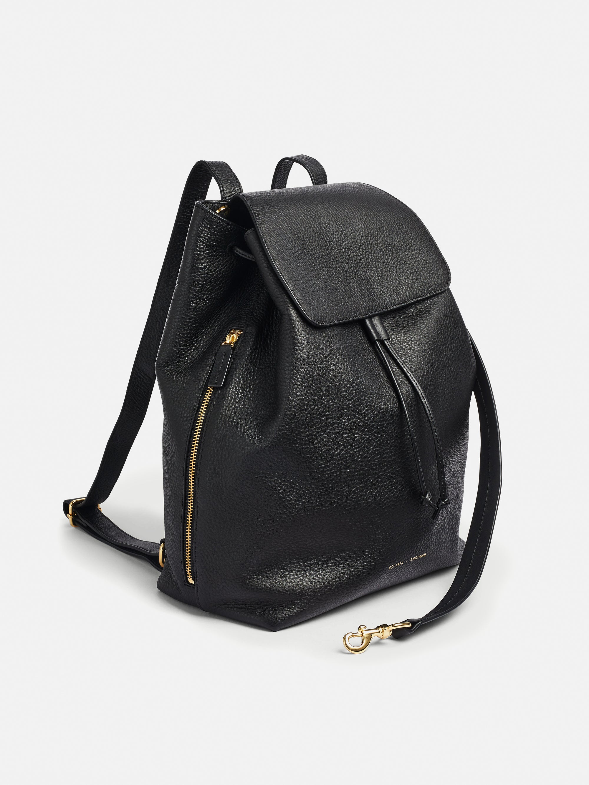 Debbie Leather Backpack | Black – Jigsaw
