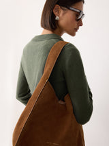 Heckfield Suede Tote | Tan