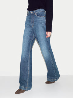 Balfour Long Wide Leg Jean | Vintage Mid Blue