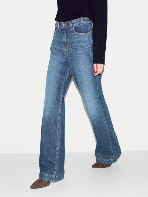 Balfour Long Wide Leg Jean | Vintage Mid Blue