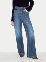 Balfour Long Wide Leg Jean | Vintage Mid Blue