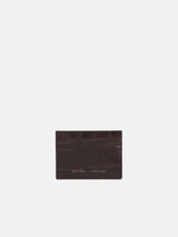 Leather Card Holder | Chocolate