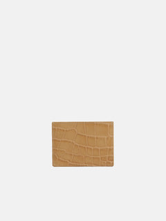Leather Card Holder | Camel