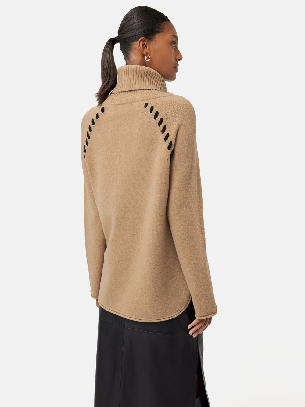 Merino Scoop Rib Hem main image 1
