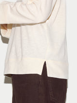 Cotton Luxe Raglan T-shirt | Cream