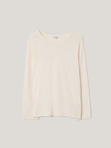 Cotton Luxe Raglan Tee | Cream
