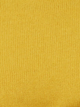 Compact Wool Cashmere Blend Jumper | Yellow