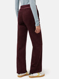 Wide Leg Jumbo Cord Trouser | Purple