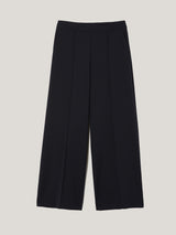 Italian Modern Crepe Sailor Trouser | Navy