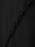 Sleeveless Crinkle Dress | Black