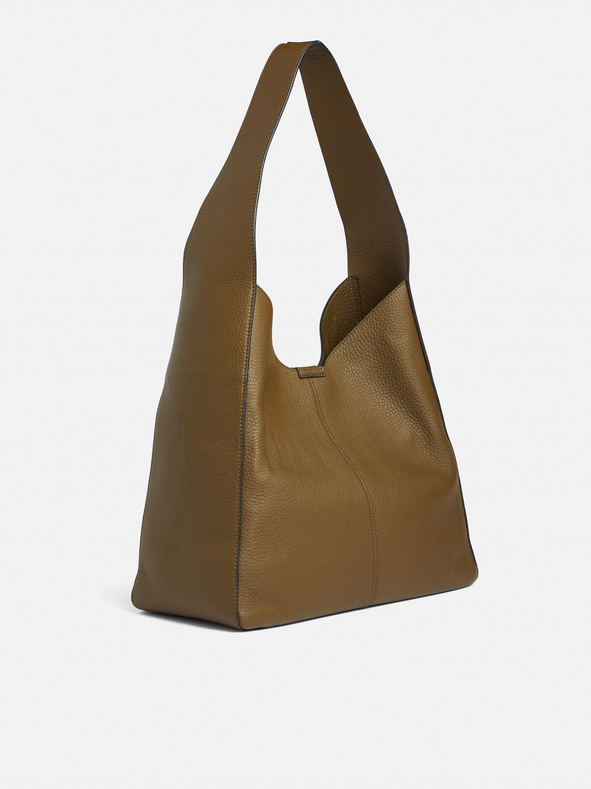 Heckfield Leather Tote | Brown – Jigsaw
