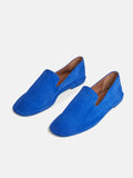 Elie Soft Suede Loafer | Blue