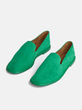 Elie Soft Suede Loafer | Green