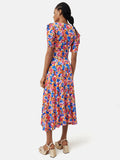 Abstract Meadow Jersey Dress | Multi