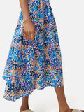 Rave Floral Cotton Dress | Blue