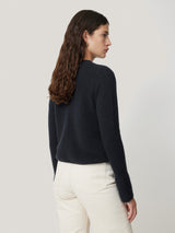 Cloud Cashmere Eldon Jumper | Navy
