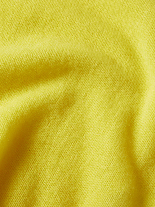 Cloud Cashmere Eldon Jumper | Yellow