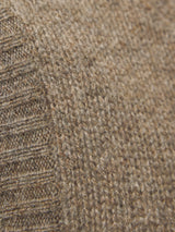 Cashmere Crew Neck Tank | Brown