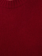 Cashmere Crew Neck Tank | Red