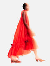 Roksanda Silk Gazar Maxi Dress | Red