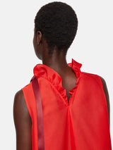 Roksanda Silk Gazar Maxi Dress | Red