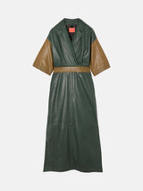 ROKSANDA Leather Dress | Khaki