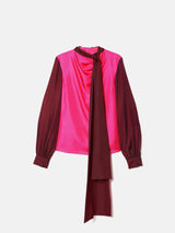 ROKSANDA Colour Block Silk Top | Multi