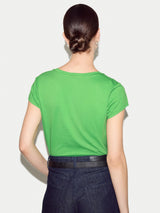 Supima Cotton Scoop Neck T-shirt | Bamboo