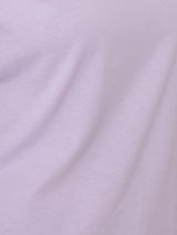 Supima Cotton Scoop Neck Tee | Lilac Ice