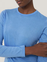Supima Cotton Long Sleeve Tee | Intense Sky