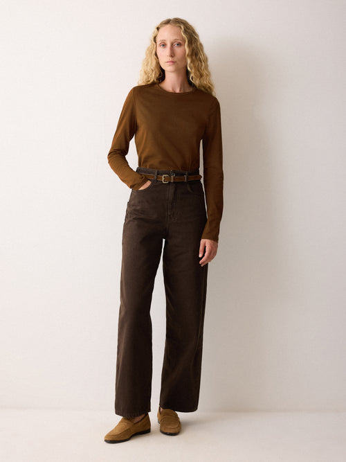 Supima Cotton Long Sleeve Tee | Cloves