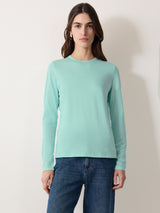 Supima Cotton Long Sleeve Tee | Green