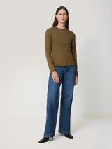 Supima Cotton Long Sleeve Tee | Olive