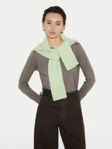 Supima Cotton Long Sleeve T-shirt | Ash Earth